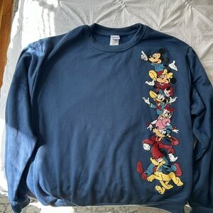 Blue Retro Disney Sweatshirt